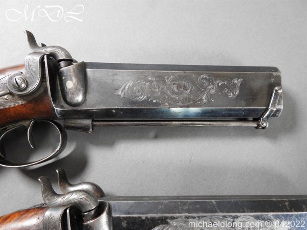 Samuel & Charles Cased Percussion Howdah Pistols - Image 8