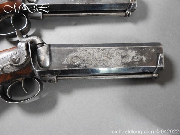 Samuel & Charles Cased Percussion Howdah Pistols - Image 9