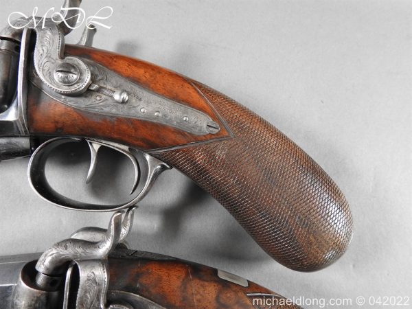 Samuel & Charles Cased Percussion Howdah Pistols - Image 18