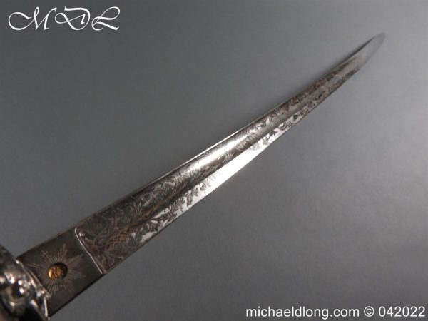 Earl of Derby's Lancashire 1st Rifle Volunteer’s Officer’s Sword - Image 10