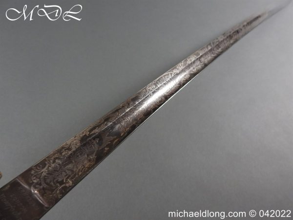 Earl of Derby's Lancashire 1st Rifle Volunteer’s Officer’s Sword - Image 26