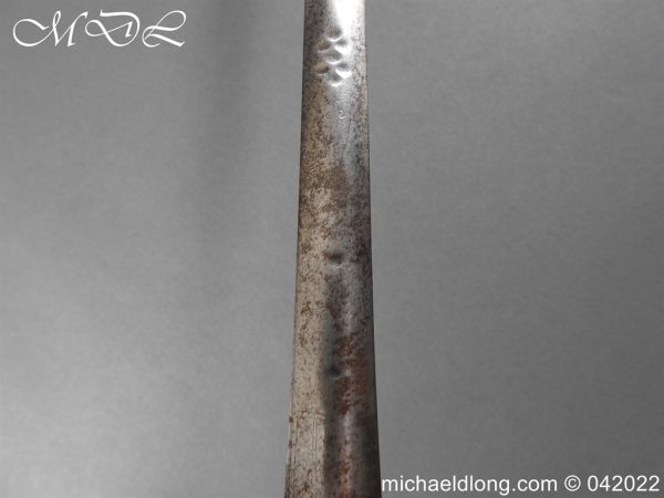 French 18th Century Silver Gilt Small Sword - Image 5