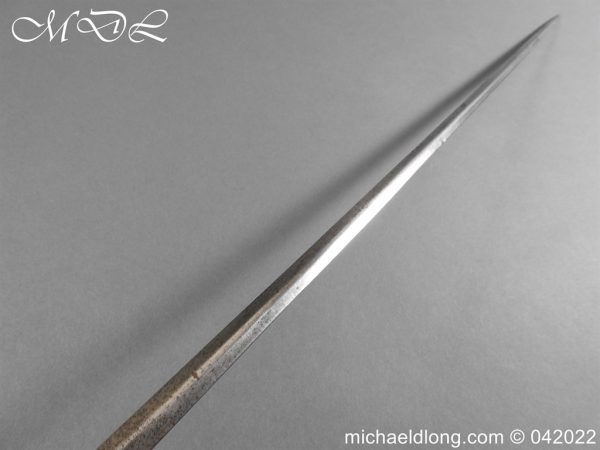French 18th Century Silver Gilt Small Sword - Image 6