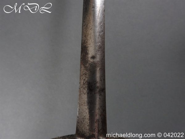 French 18th Century Silver Gilt Small Sword - Image 8