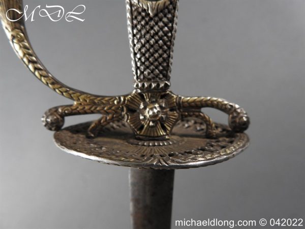 French 18th Century Silver Gilt Small Sword - Image 17