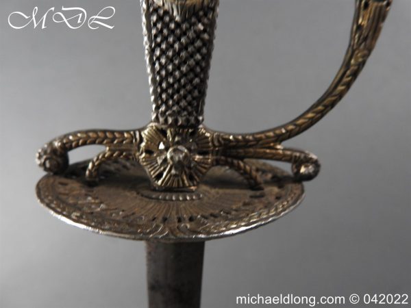 French 18th Century Silver Gilt Small Sword - Image 22