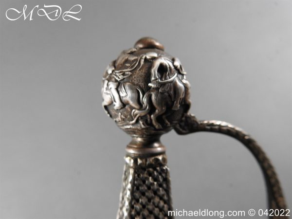 French 18th Century Silver Gilt Small Sword - Image 23