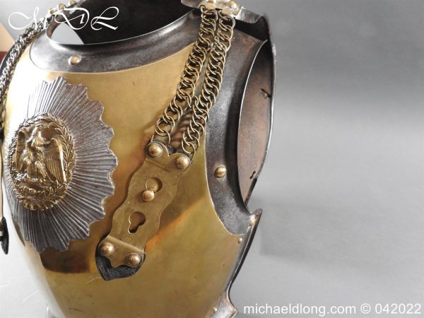 michaeldlong.com 300170 600x450 French Carabiniers Cuirass Back and Breast Plate