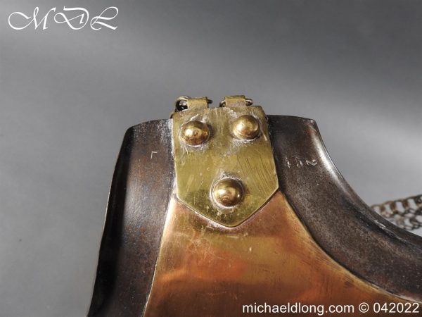 michaeldlong.com 300179 600x450 French Carabiniers Cuirass Back and Breast Plate
