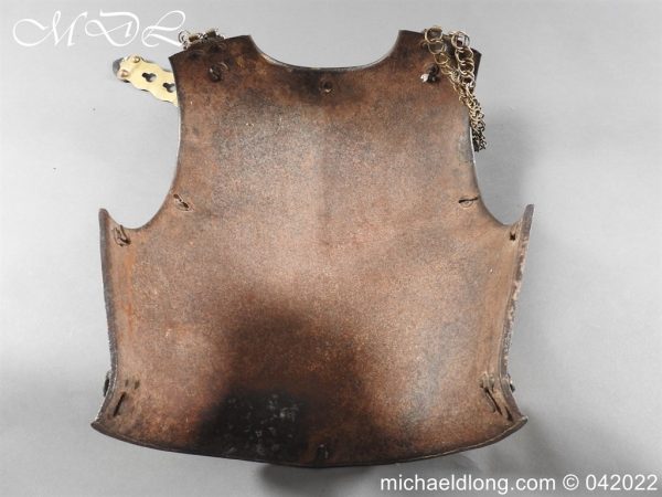 michaeldlong.com 300183 600x450 French Carabiniers Cuirass Back and Breast Plate