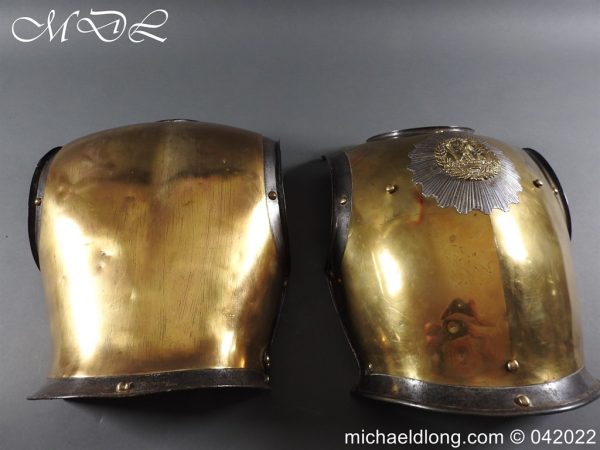 michaeldlong.com 300187 600x450 French Carabiniers Cuirass Back and Breast Plate