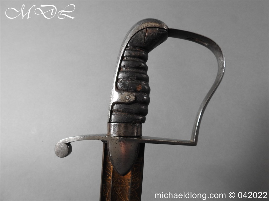 British 1796 Officer’s Sword Variation - Image 8