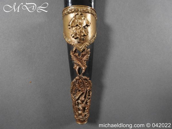 Scottish Queens Own Cameron Highlanders Dress Dirk - Image 17