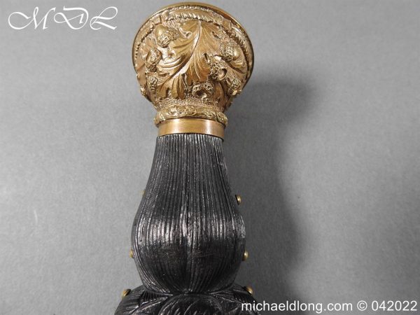 Scottish Queens Own Cameron Highlanders Dress Dirk - Image 4