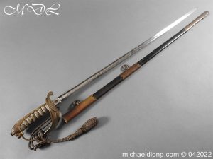 British Victorian Naval Levee Sword