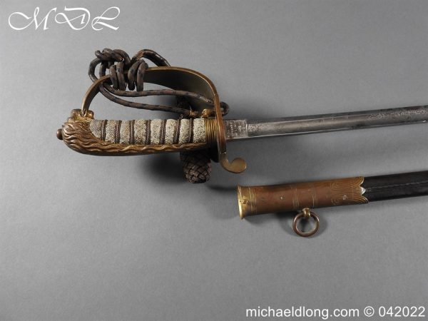 British Victorian Naval Levee Sword - Image 24