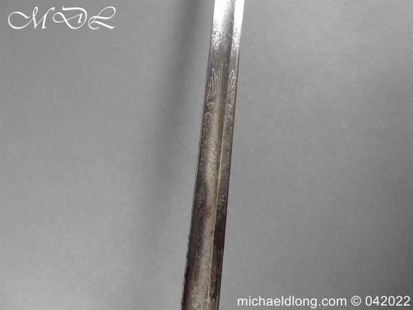British Victorian Naval Levee Sword - Image 14