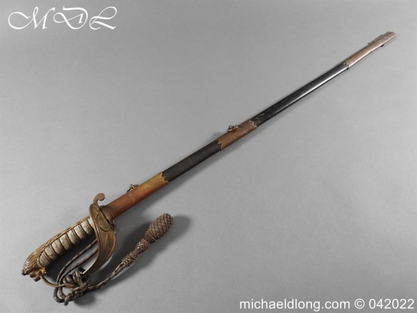 British Victorian Naval Levee Sword - Image 3