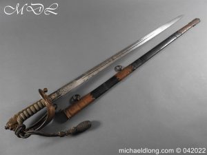 British Victorian Naval Officer’s Sword by Wilkinson Sword