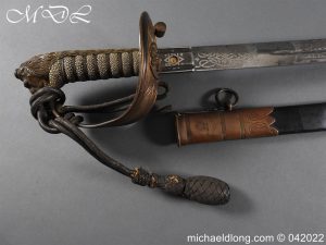 michaeldlong.com 30098 300x225 British Victorian Naval Officer’s Sword by Wilkinson Sword