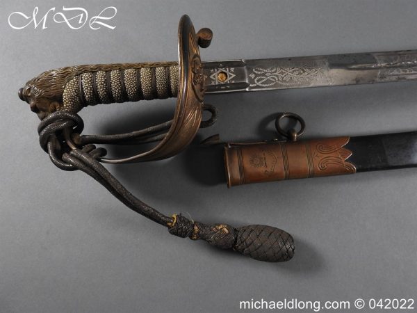 michaeldlong.com 30098 600x450 British Victorian Naval Officer’s Sword by Wilkinson Sword