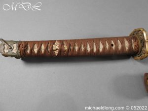 michaeldlong.com 3001033 300x225 WW2 Japanese Officer's Sword Signed Blade