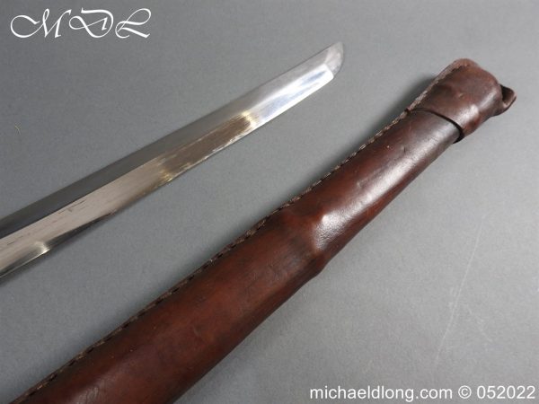 WW2 Japanese Officer's Sword Signed Blade - Image 27