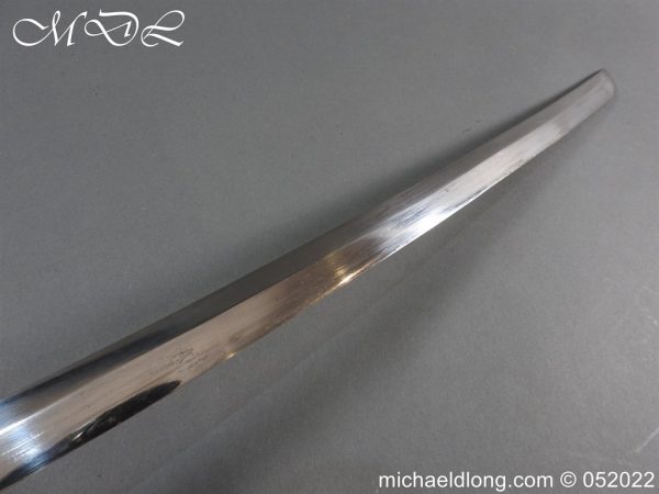 michaeldlong.com 3001047 600x450 WW2 Japanese Officer's Sword Signed Blade