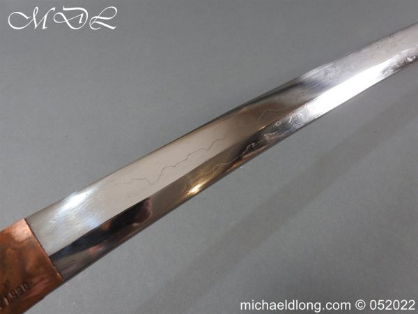 michaeldlong.com 3001049 600x450 WW2 Japanese Officer's Sword Signed Blade