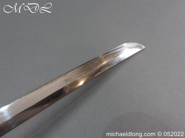WW2 Japanese Officer's Sword Signed Blade - Image 11
