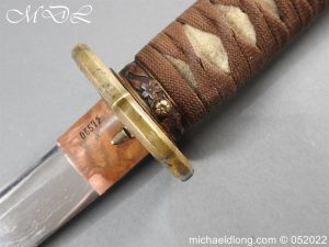 michaeldlong.com 3001054 300x225 WW2 Japanese Officer's Sword Signed Blade