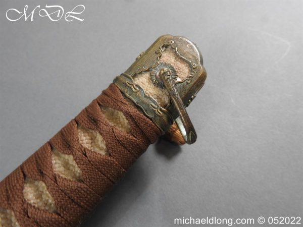 WW2 Japanese Officer's Sword Signed Blade - Image 8