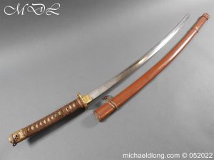 WW2 Japanese Officer's Sword c 14th Century Blade