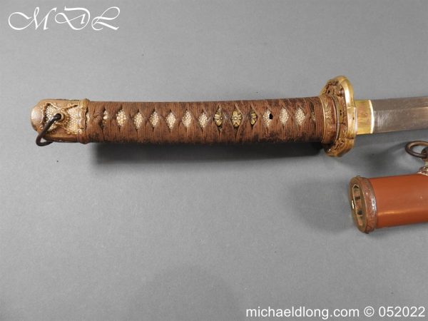 WW2 Japanese Officer's Sword c 14th Century Blade - Image 2