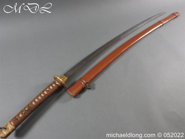WW2 Japanese Officer's Sword c 14th Century Blade - Image 22