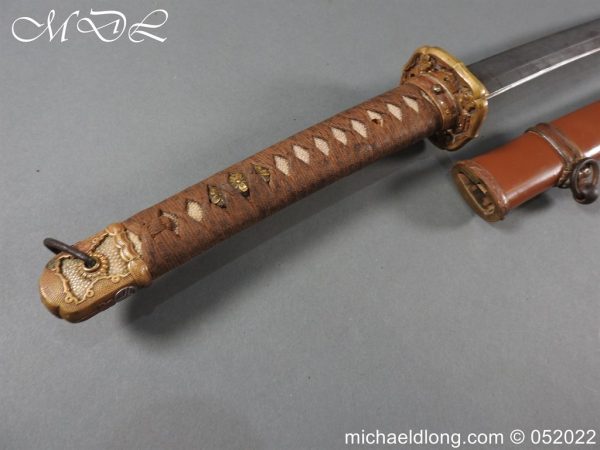 michaeldlong.com 3001066 600x450 WW2 Japanese Officer's Sword c 14th Century Blade