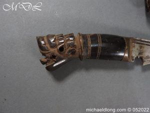michaeldlong.com 3001134 300x225 19th century Kukri or Khukuri Carved Hilt