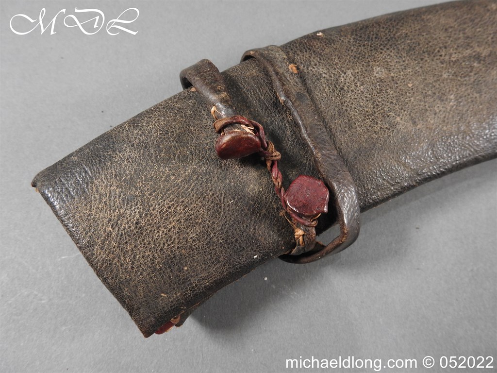 19th century Kukri or Khukuri Carved Hilt - Image 6