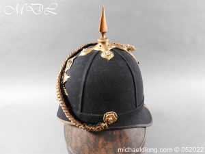 michaeldlong.com 3001151 300x225 Yorkshire Regiment Officer's Blue Cloth Helmet