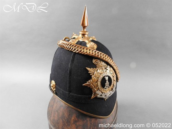 michaeldlong.com 3001158 600x450 Yorkshire Regiment Officer's Blue Cloth Helmet