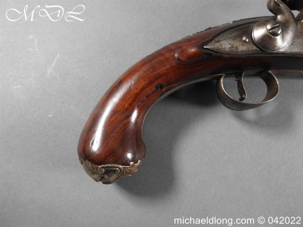 Silver Mounted Flintlock Pistol By Gandon - Image 2