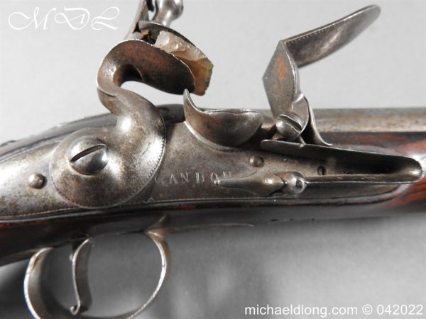 Silver Mounted Flintlock Pistol By Gandon - Image 15