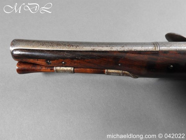 Silver Mounted Flintlock Pistol By Gandon - Image 9