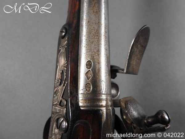 Silver Mounted Flintlock Pistol By Gandon - Image 8