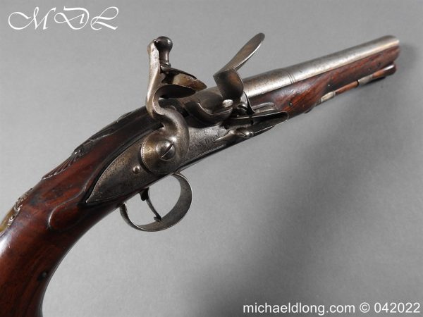Silver Mounted Flintlock Pistol By Gandon - Image 5