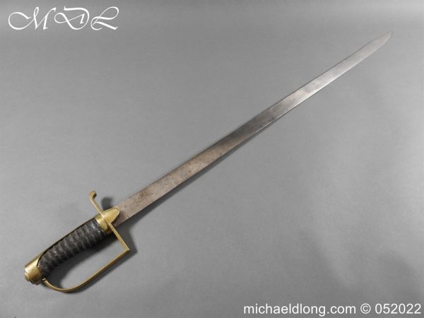 English 1780 Cavalry Troopers Sword