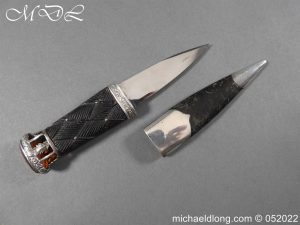 Scottish Gordon Highlander Sgian Dubh