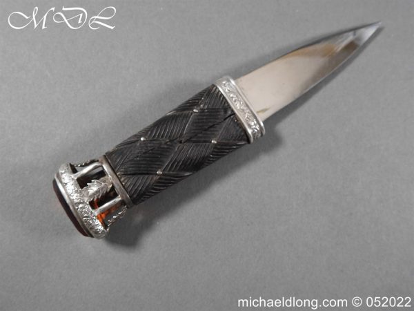 Scottish Gordon Highlander Sgian Dubh - Image 12