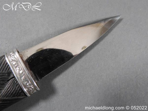 Scottish Gordon Highlander Sgian Dubh - Image 11