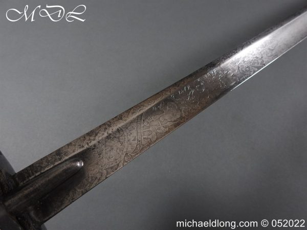 michaeldlong.com 300663 600x450 Warwickshire Yeomanry 1796 Heavy Cavalry Officer's Sword
